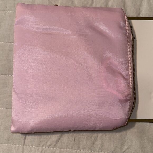 MIAMICA Pink Gold Blk “Wash Dry Fold Repeat” Foldable Travel Laundry Bag - Picture 3 of 7